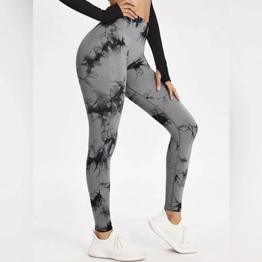 Scrunch butt leggings grey - Picture 2 of 4